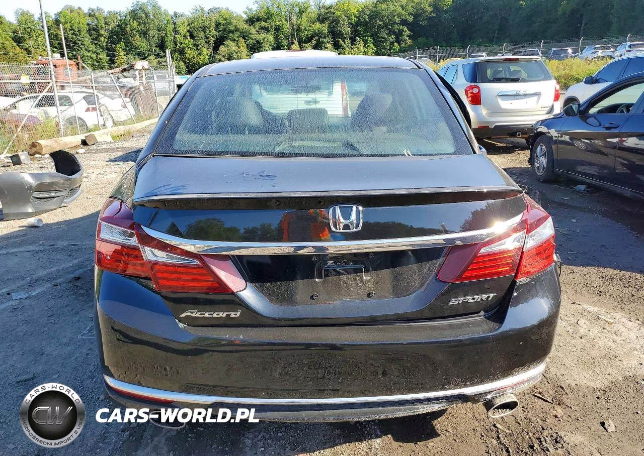 2016 Honda Accord Sport VIN:1HGCR2F51GA113205 - 6