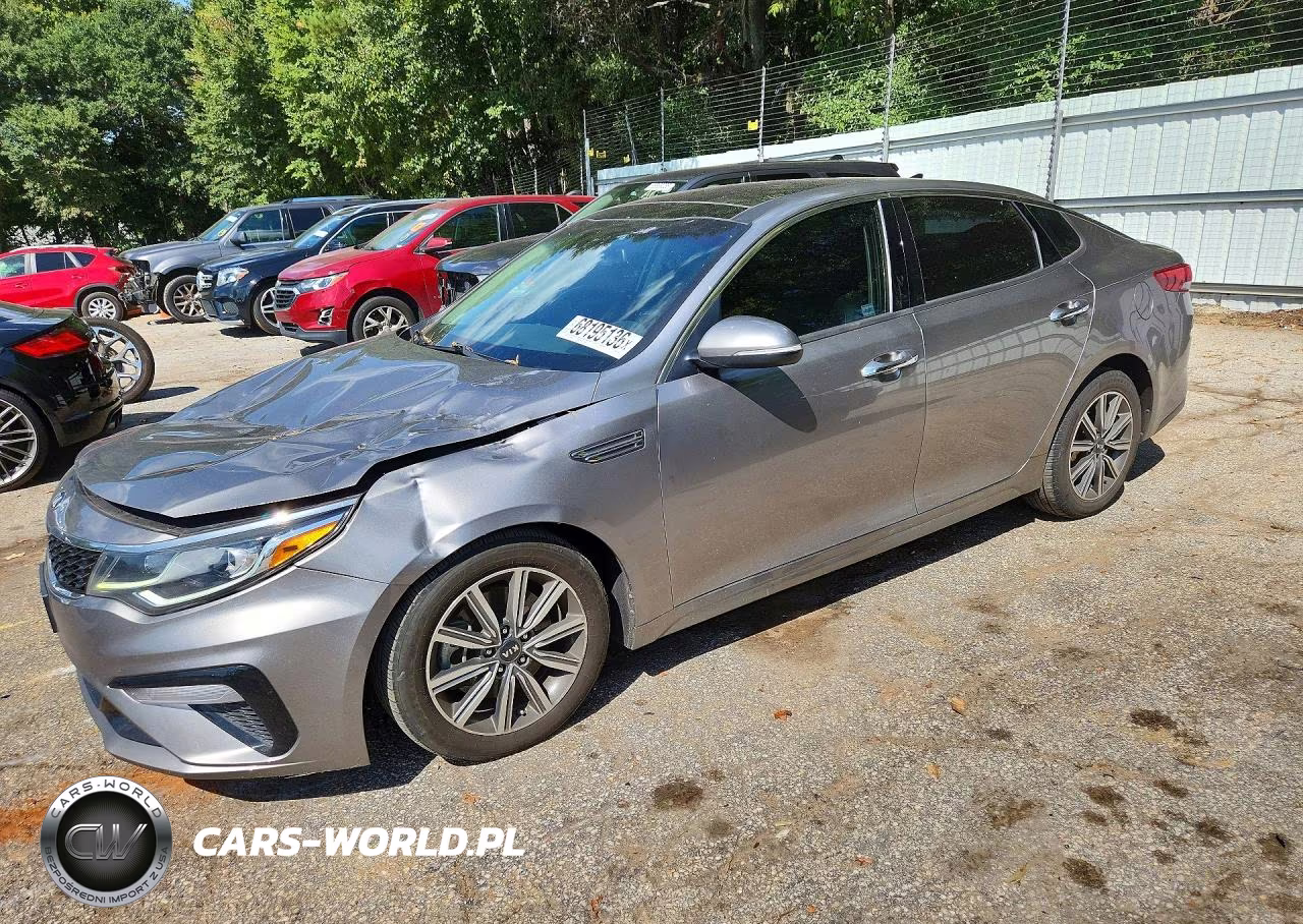 2019 Kia Optima Ex VIN:5XXGU4L16KG301646 - 1