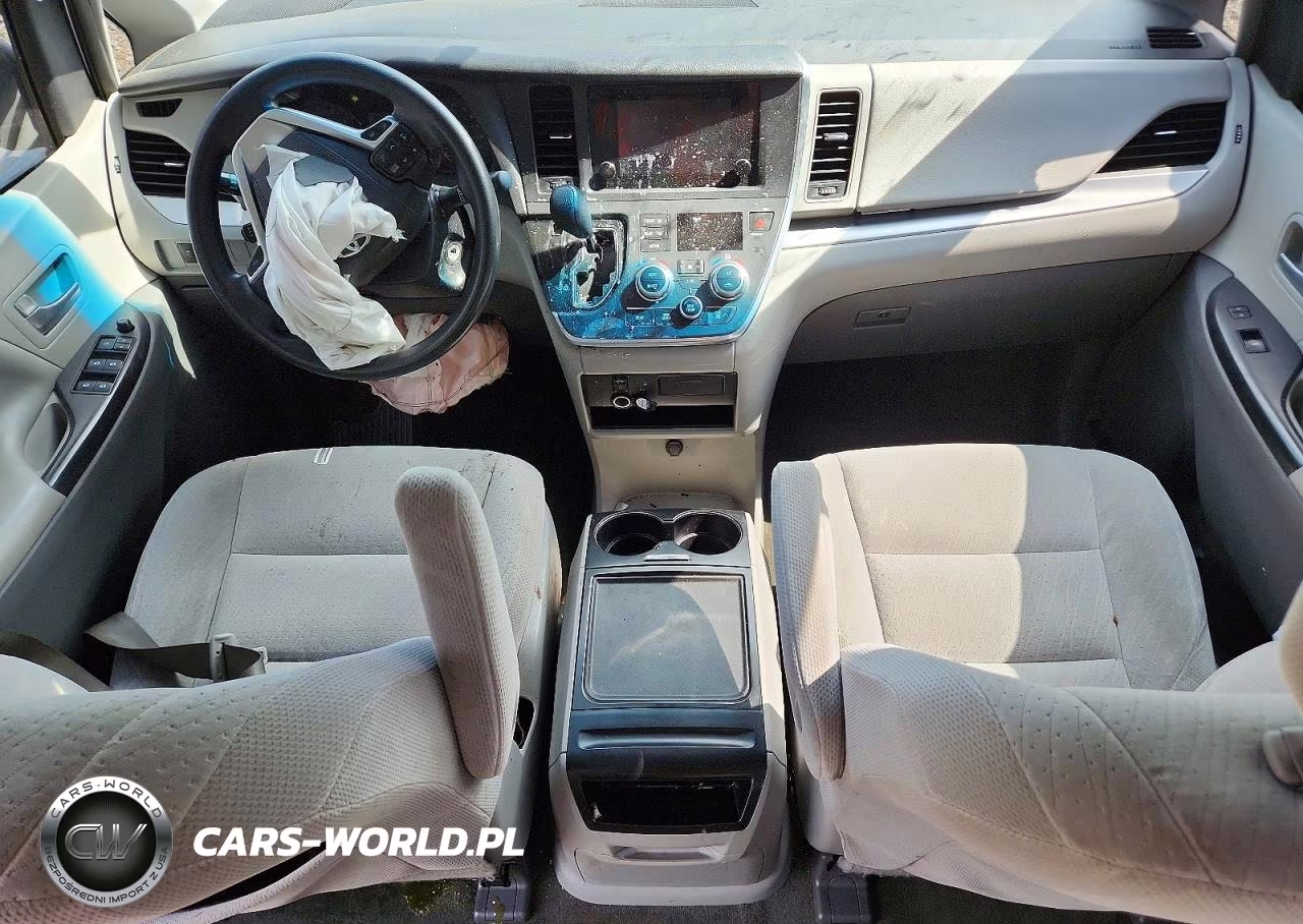 2017 Toyota Sienna Le VIN:5TDKZ3DC9HS853302 - 8