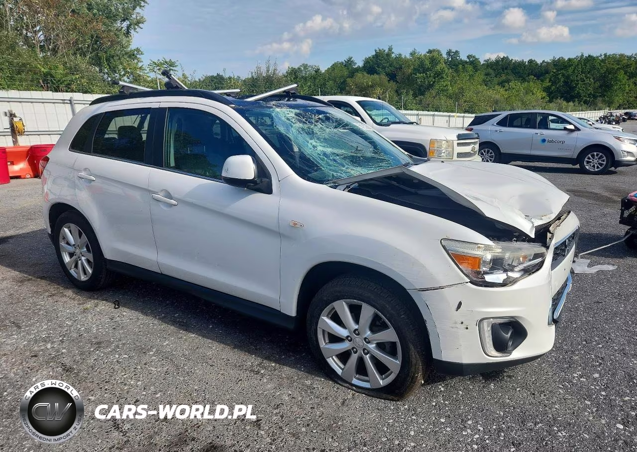 2015 Mitsubishi Outlander Sport Se VIN:4A4AR4AUXFE006248 - 4