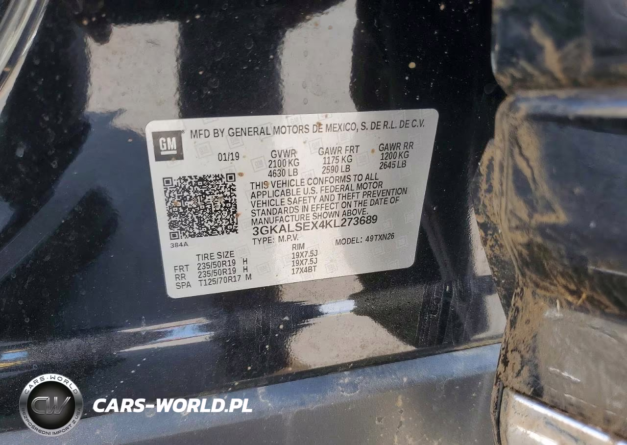 2019 GMC Terrain Denali VIN:3GKALSEX4KL273689 - 12