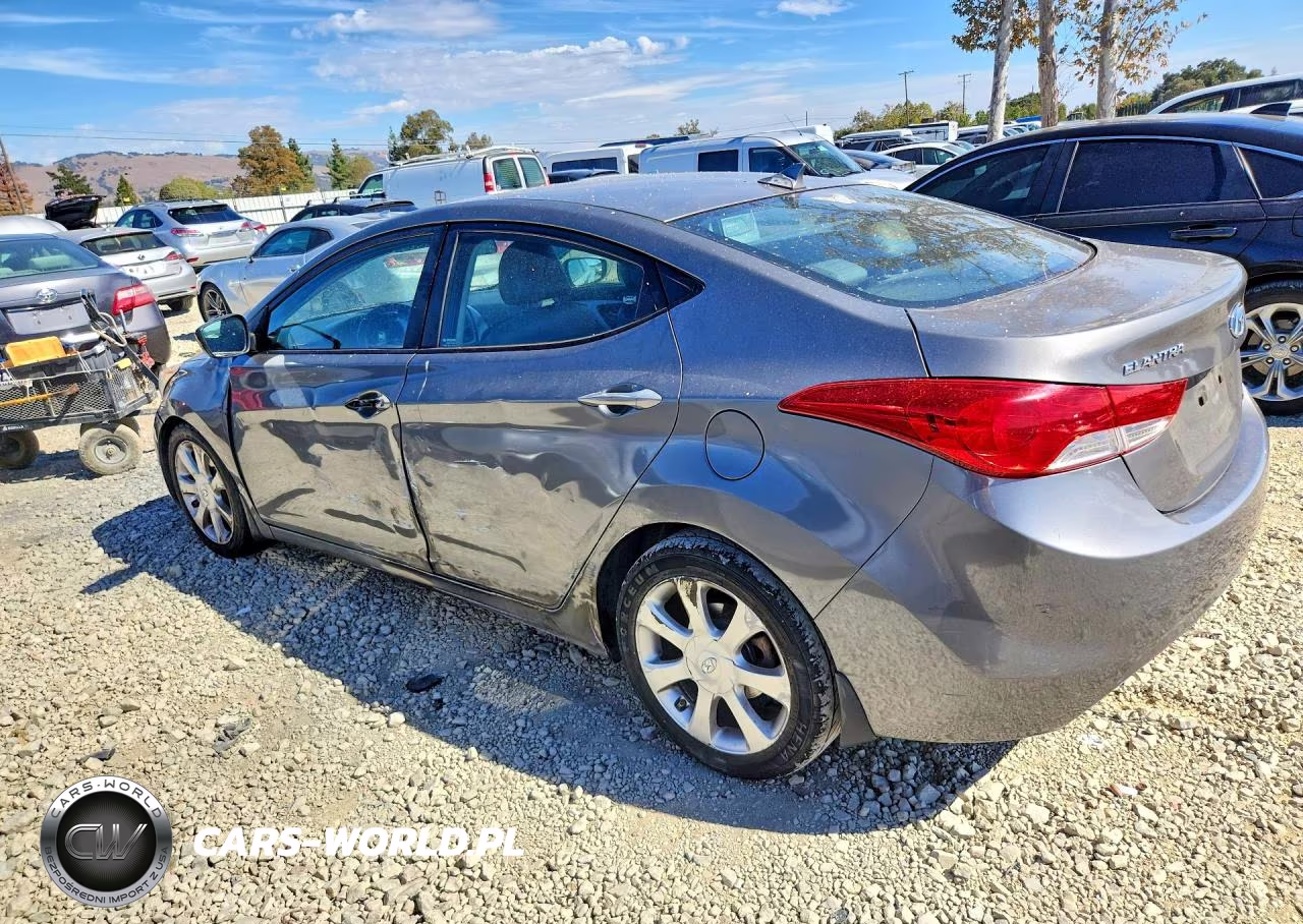 2013 Hyundai Elantra Limited VIN:5NPDH4AE3DH219278 - 2