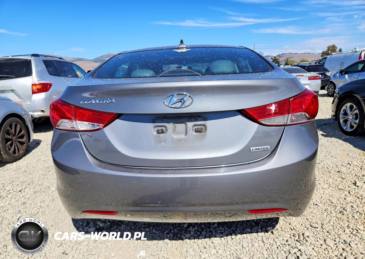 2013 Hyundai Elantra Limited VIN:5NPDH4AE3DH219278 - 6