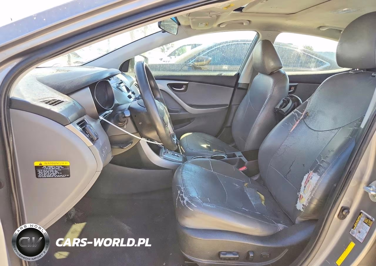 2013 Hyundai Elantra Limited VIN:5NPDH4AE3DH219278 - 7
