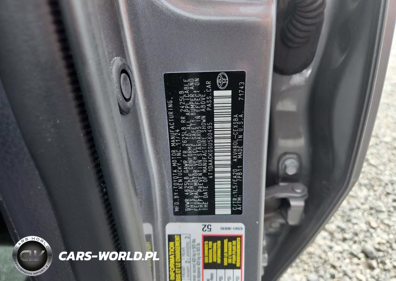 2025 Toyota Camry Se VIN:4T1DAACK0SU560495 - 13