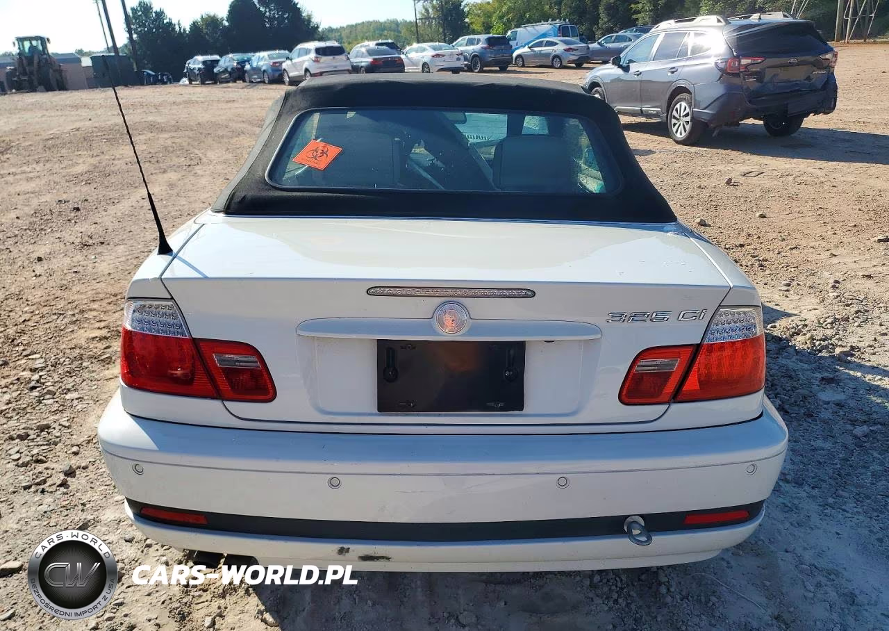2006 BMW 325 Ci VIN:WBABW33456PX86558 - 6