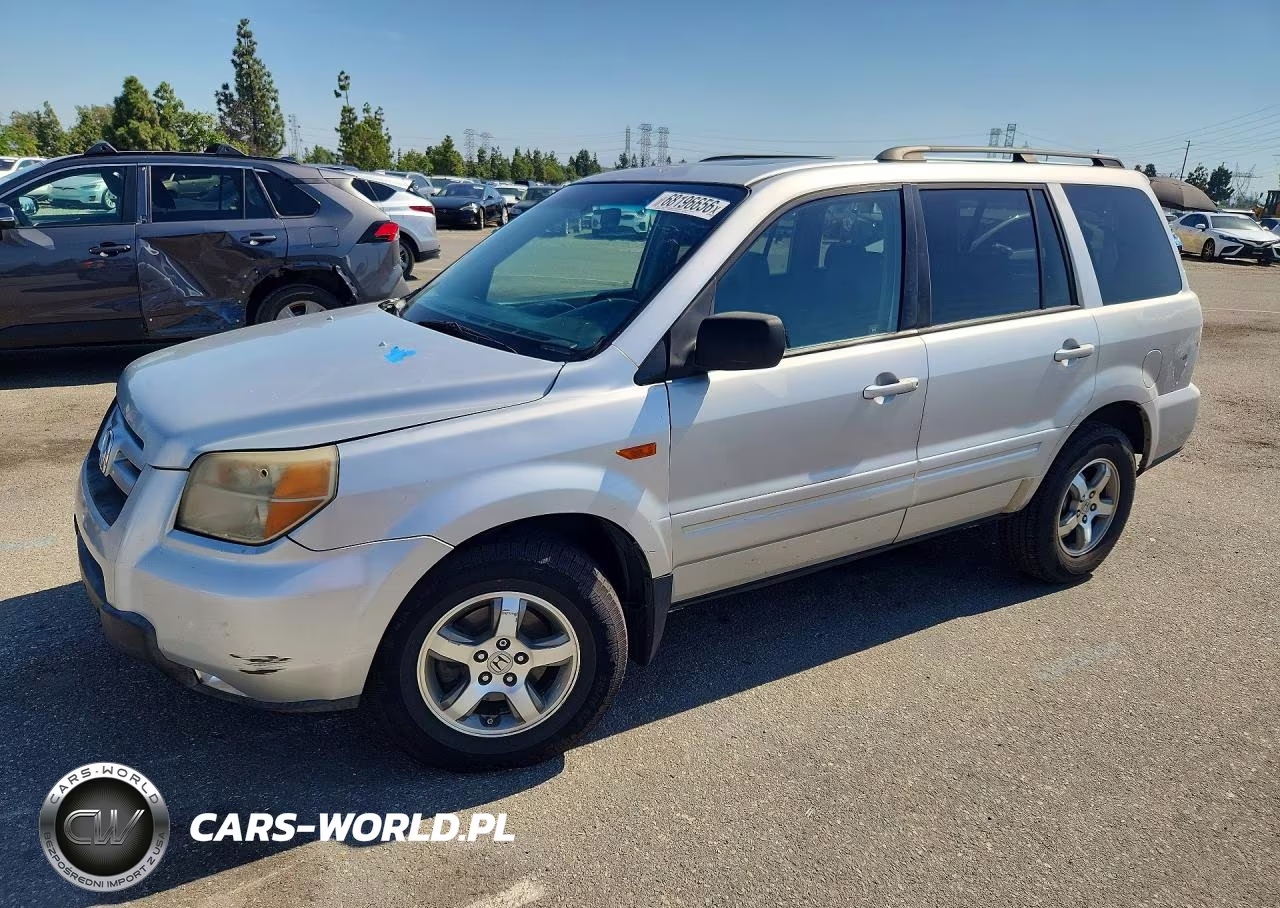 2006 Honda Pilot Ex VIN:5FNYF28726B038855 - 1