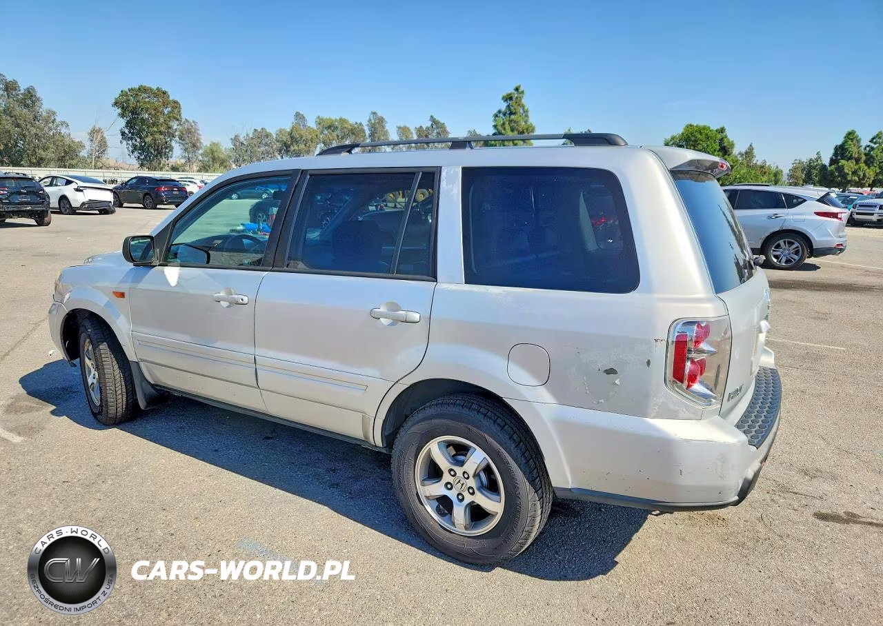 2006 Honda Pilot Ex VIN:5FNYF28726B038855 - 2