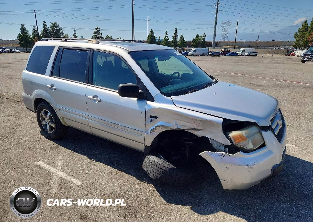 2006 Honda Pilot Ex VIN:5FNYF28726B038855 - 4