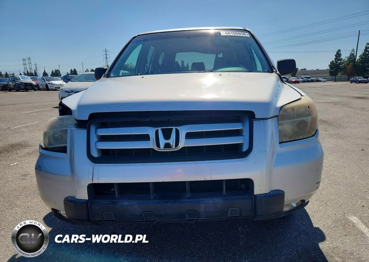 2006 Honda Pilot Ex VIN:5FNYF28726B038855 - 5
