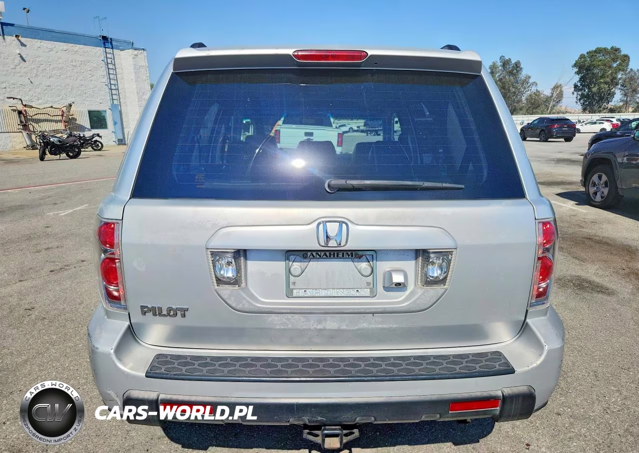 2006 Honda Pilot Ex VIN:5FNYF28726B038855 - 6