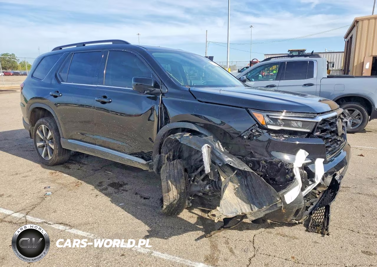 2025 Honda Pilot Elite VIN:5FNYG1H87SB091898 - 4