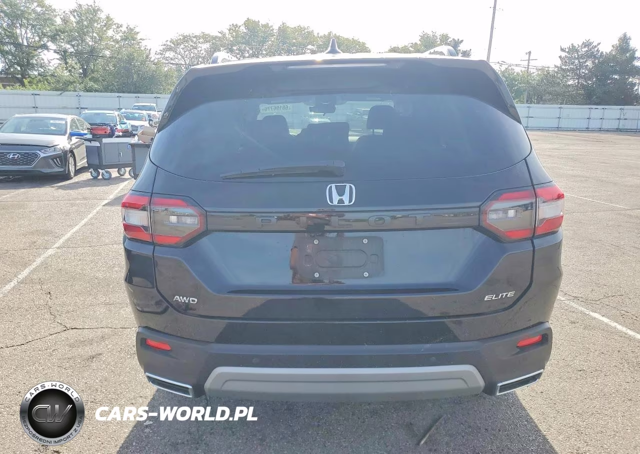 2025 Honda Pilot Elite VIN:5FNYG1H87SB091898 - 6