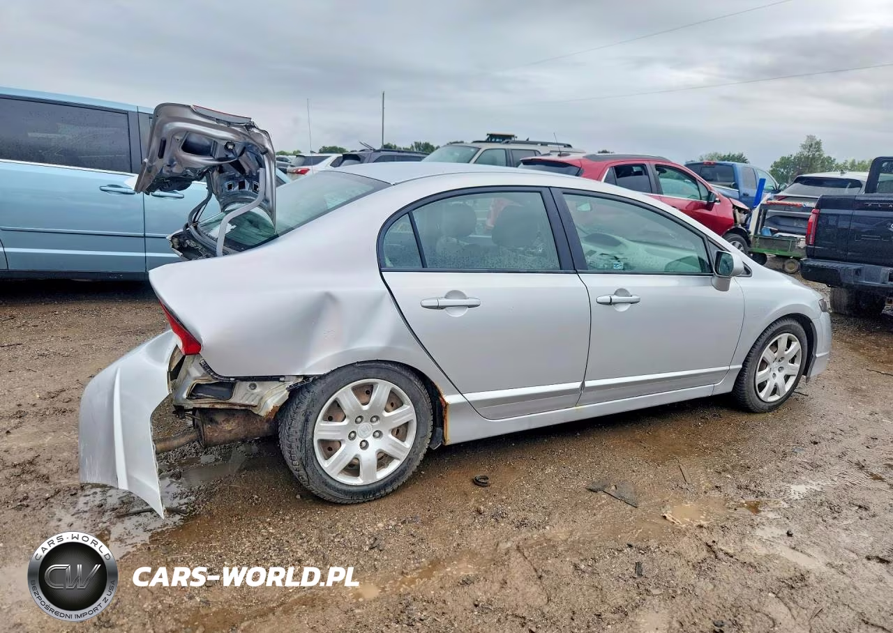 2010 Honda Civic Lx VIN:2HGFA1F55AH571238 - 3