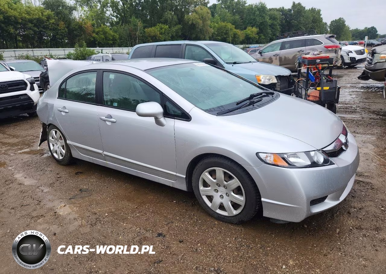 2010 Honda Civic Lx VIN:2HGFA1F55AH571238 - 4