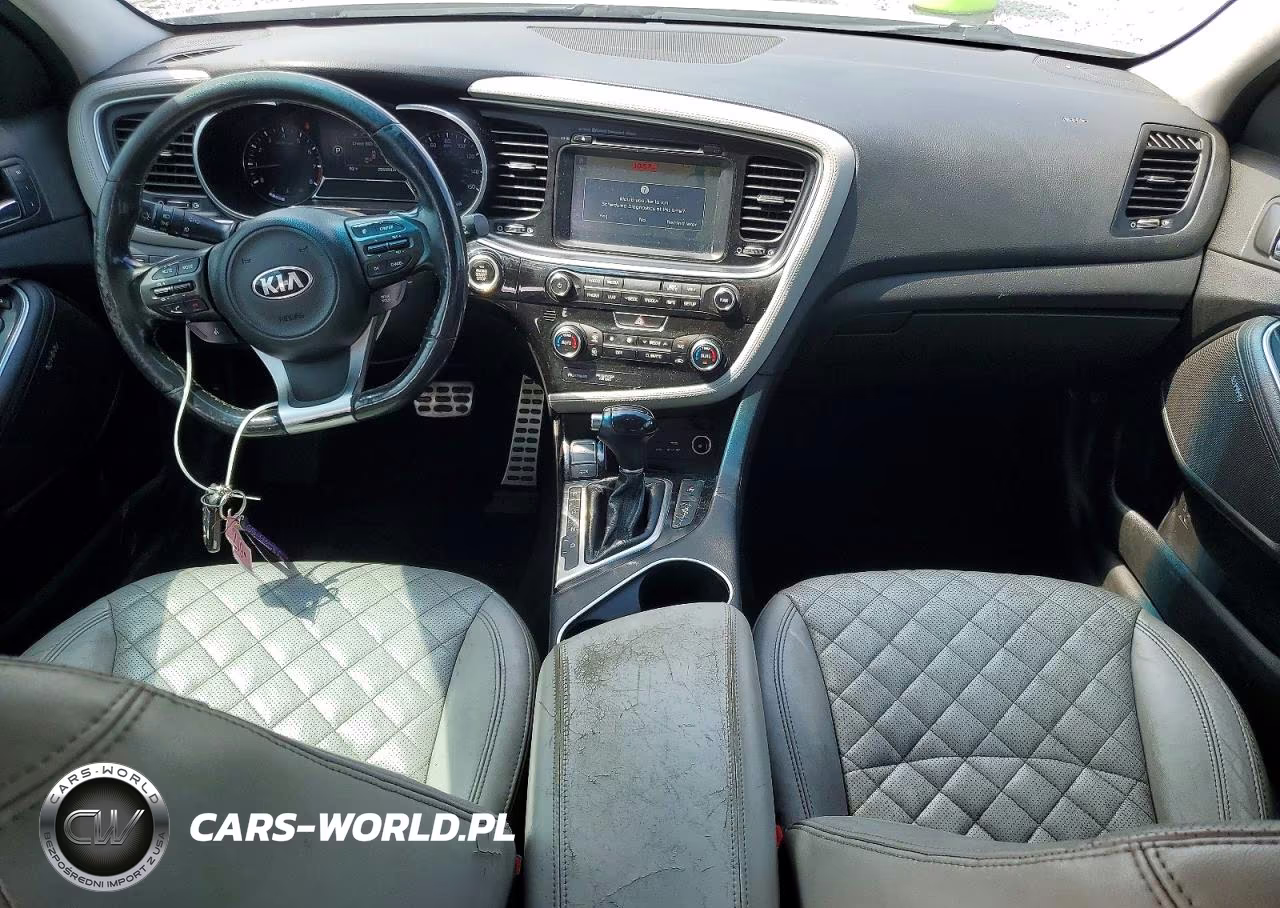 2015 Kia Optima Sx VIN:5XXGR4A64FG423704 - 8