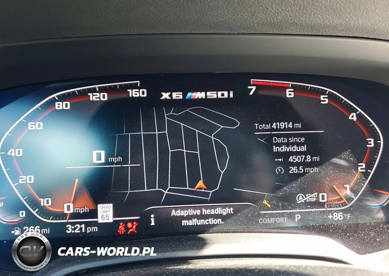 2022 BMW X6 M50I VIN:5UXCY8C08N9N27141 - 9