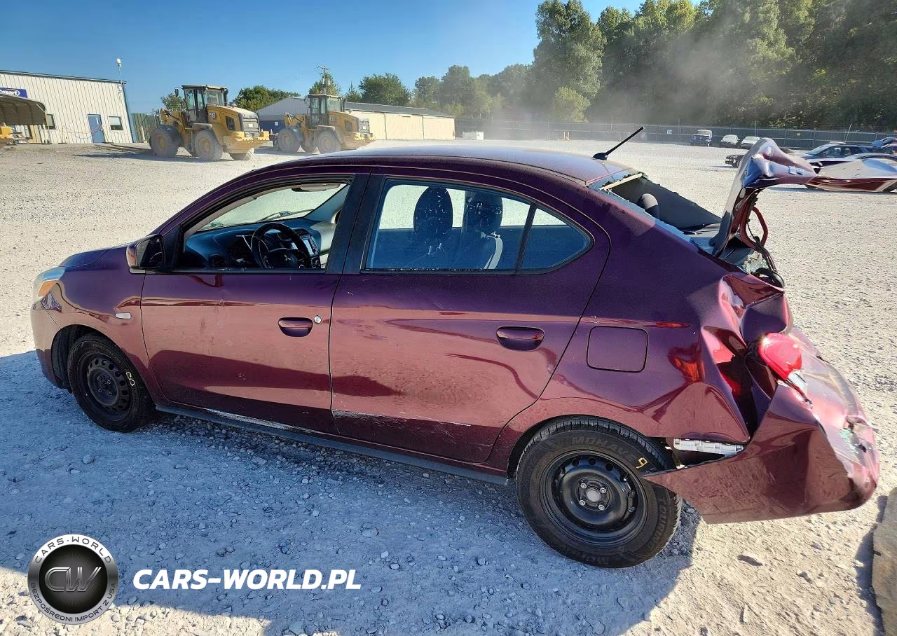 2020 Mitsubishi Mirage G4 Es VIN:ML32F3FJ7LHF05313 - 2