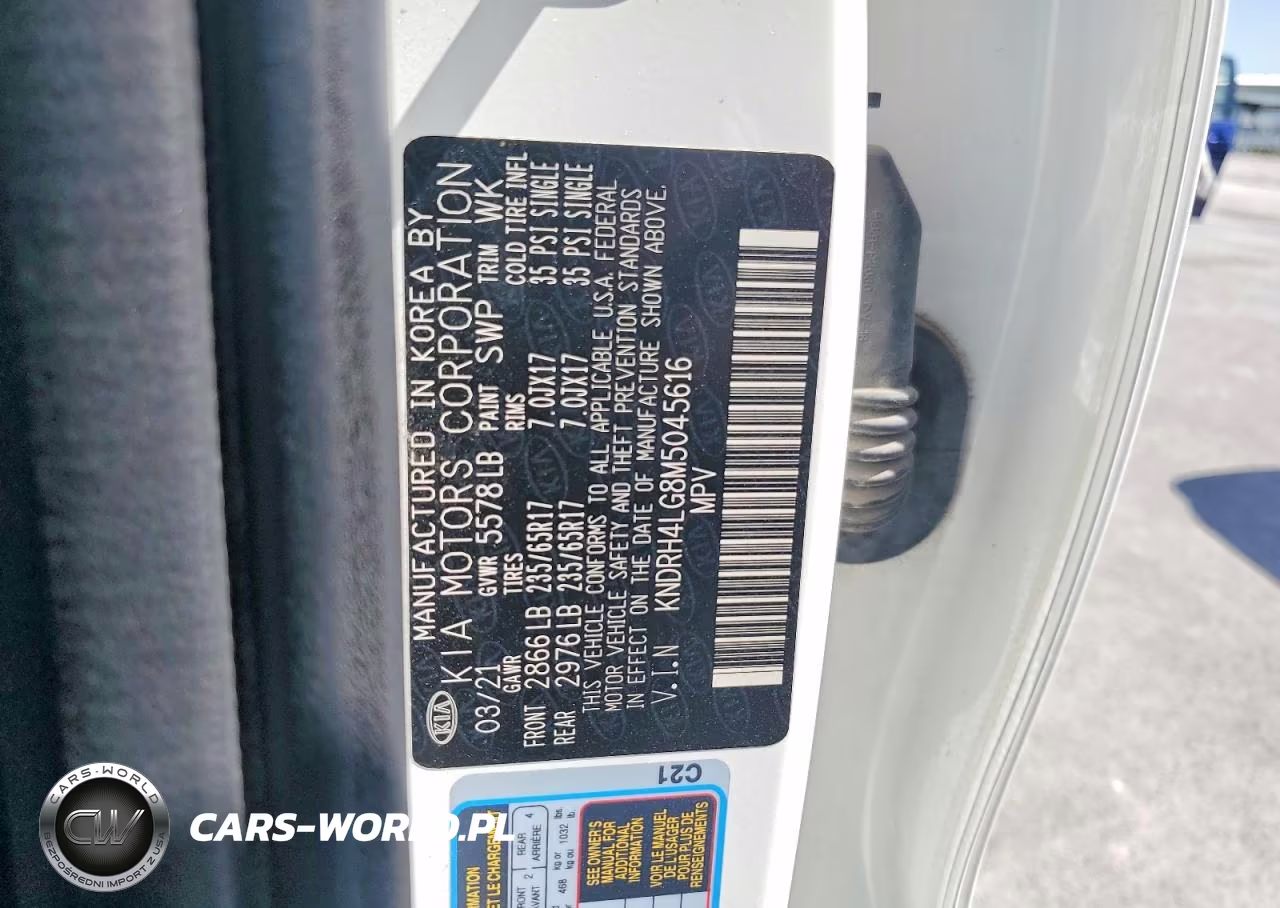 2021 Kia Sorento Ex VIN:KNDRH4LG8M5045616 - 13