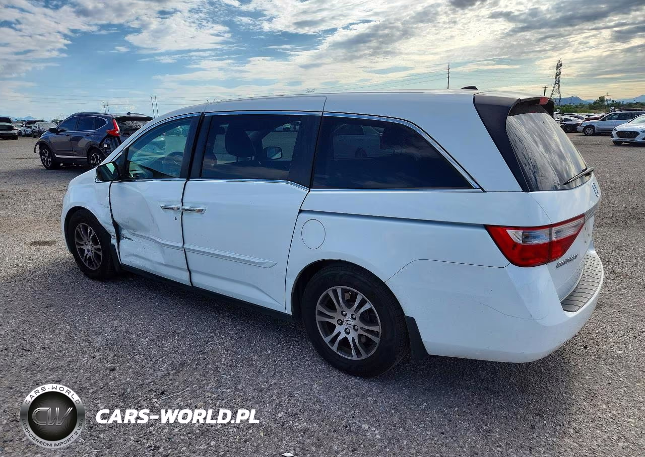 2012 Honda Odyssey Exl VIN:5FNRL5H66CB120878 - 2