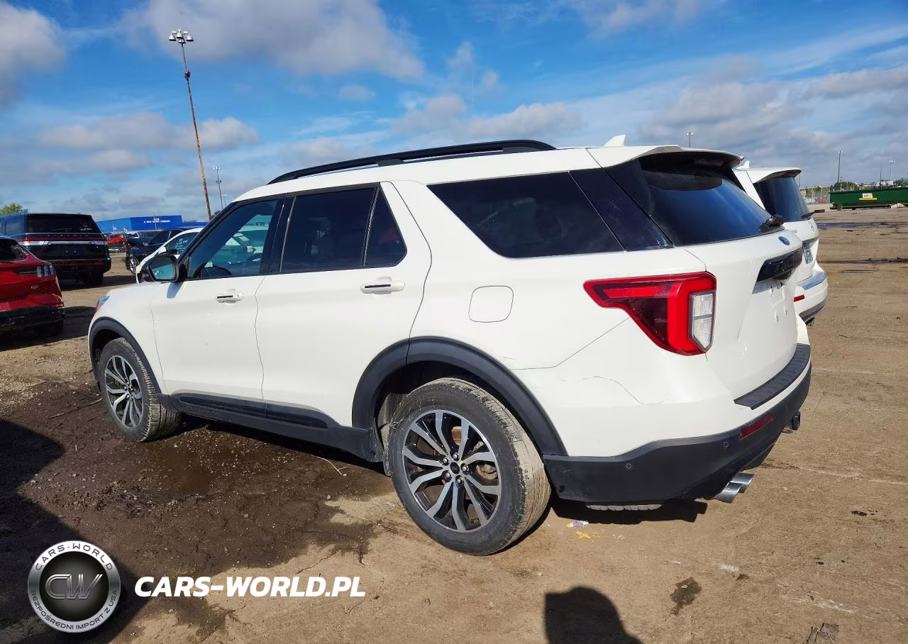 2020 Ford Explorer St VIN:1FM5K8GC2LGC12341 - 2