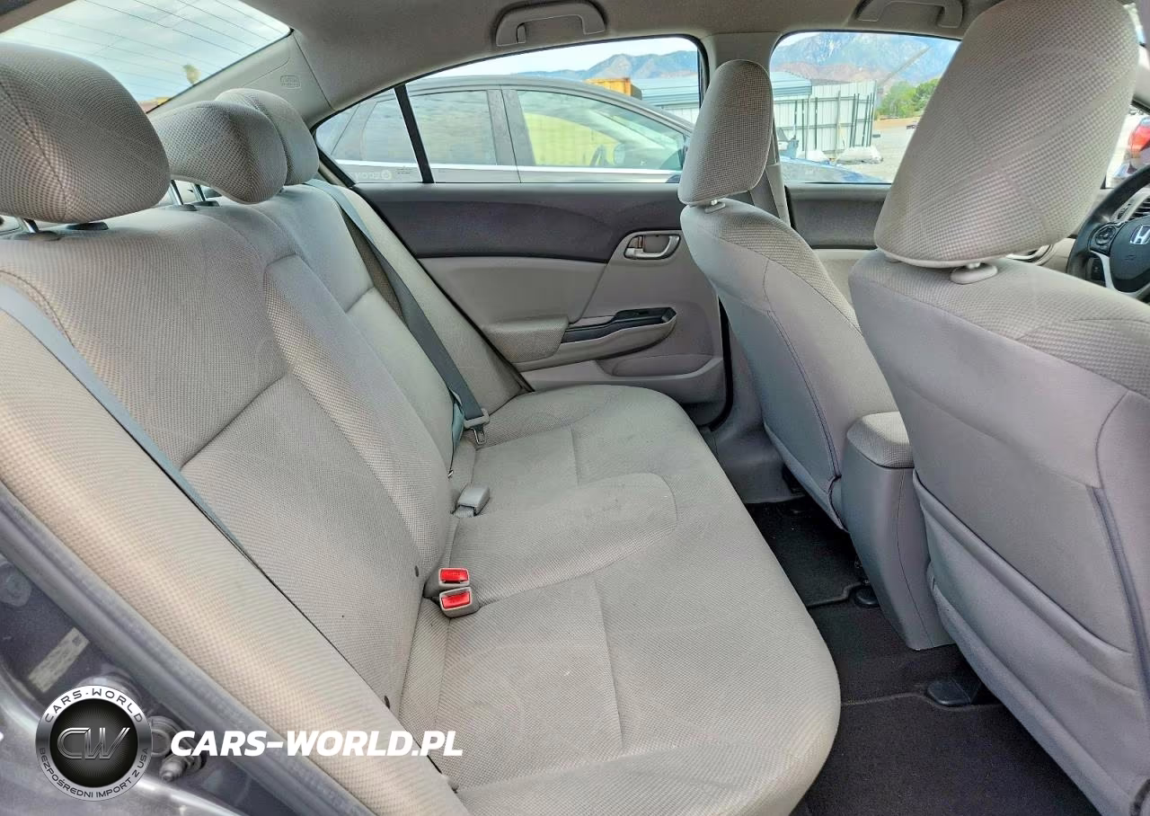 2012 Honda Civic Lx VIN:2HGFB2F5XCH609813 - 10