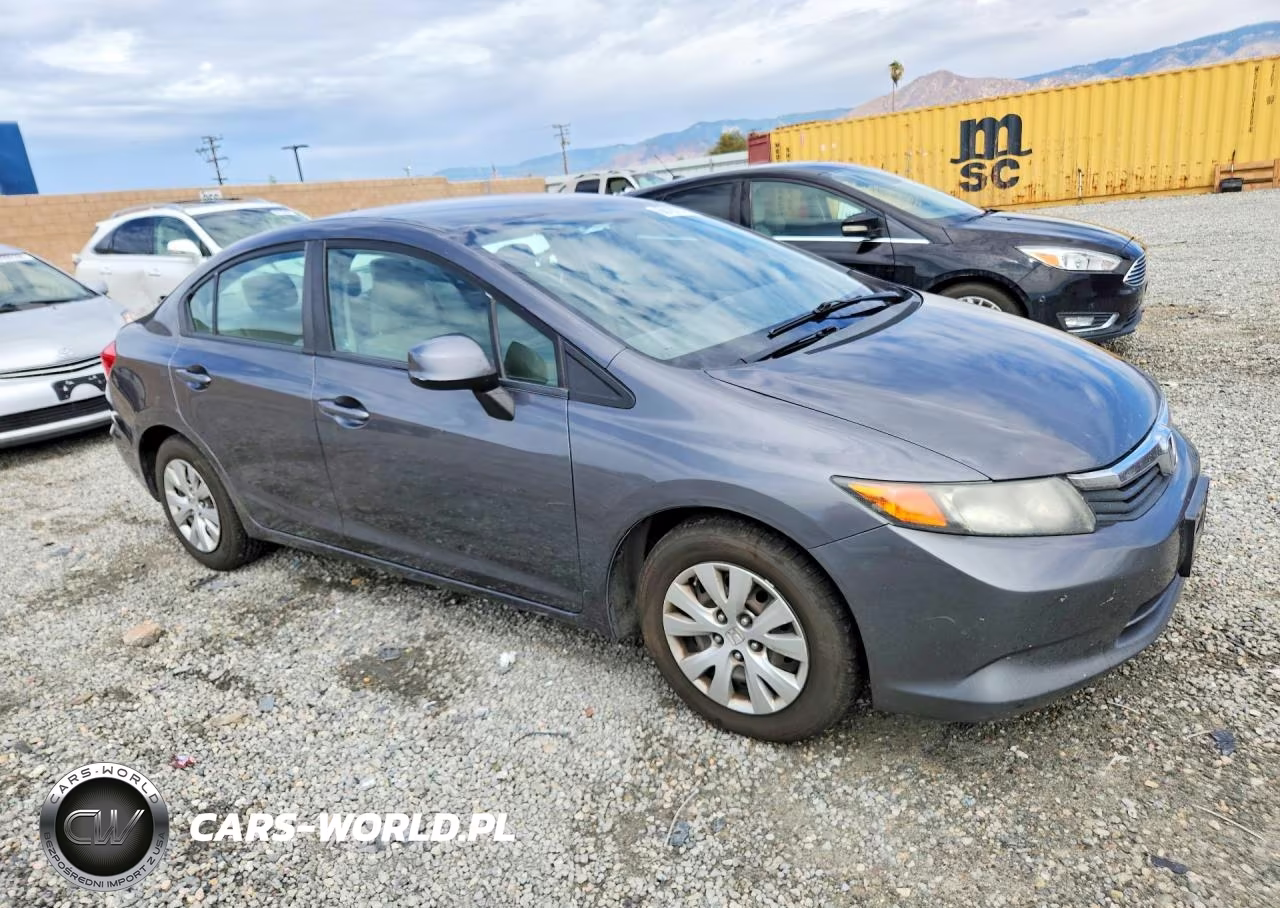 2012 Honda Civic Lx VIN:2HGFB2F5XCH609813 - 4
