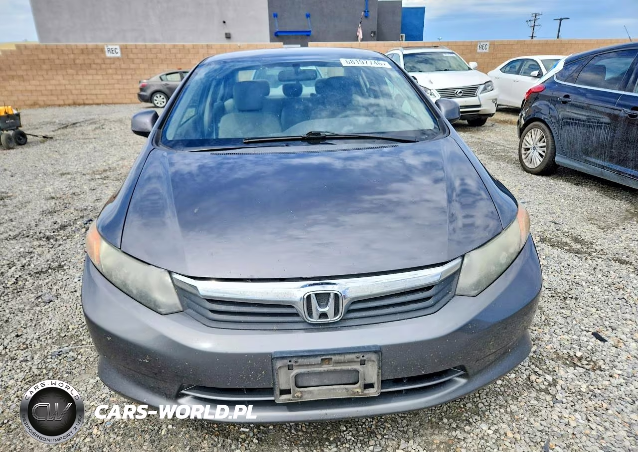 2012 Honda Civic Lx VIN:2HGFB2F5XCH609813 - 5