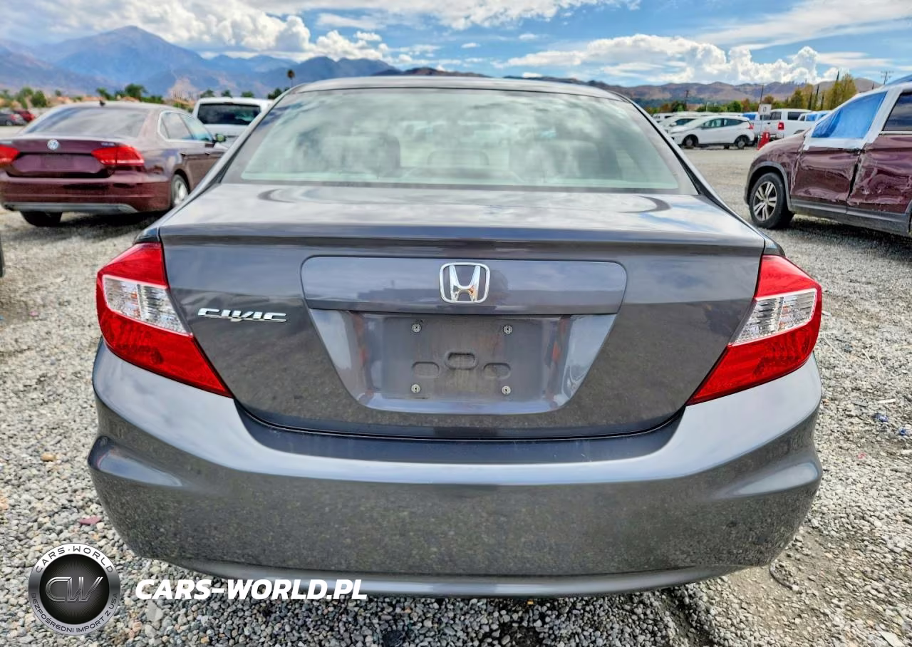 2012 Honda Civic Lx VIN:2HGFB2F5XCH609813 - 6