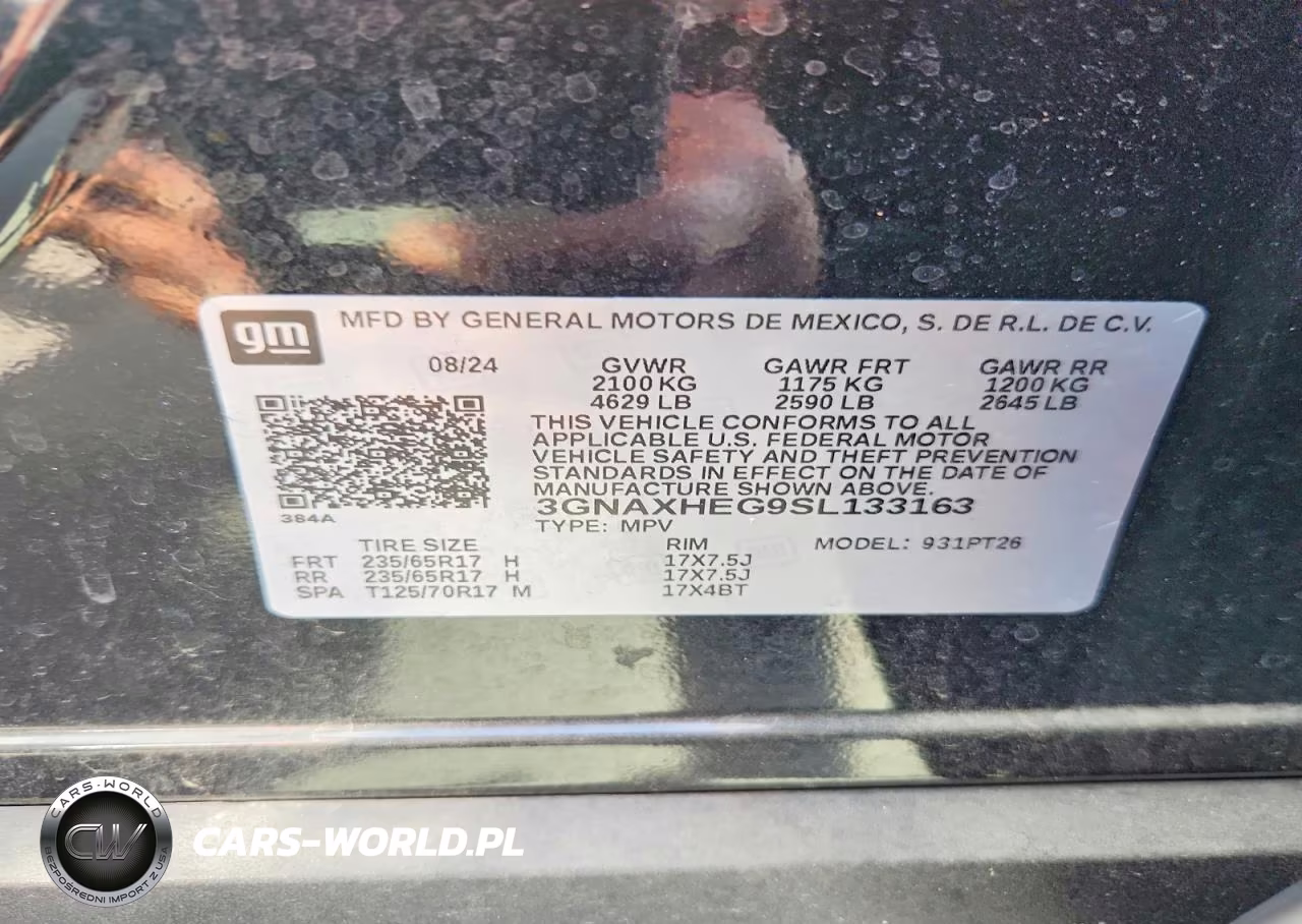 2025 Chevrolet Equinox Lt VIN:3GNAXHEG9SL133163 - 13