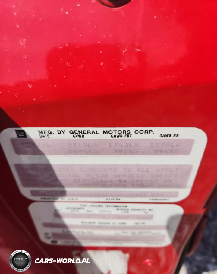 1986 Chevrolet Corvette VIN:1G1YY078XG5126315 - 12