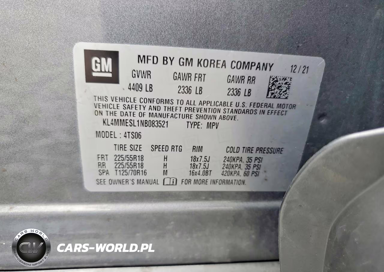 2022 Buick Encore Gx Select VIN:KL4MMESL1NB083521 - 13