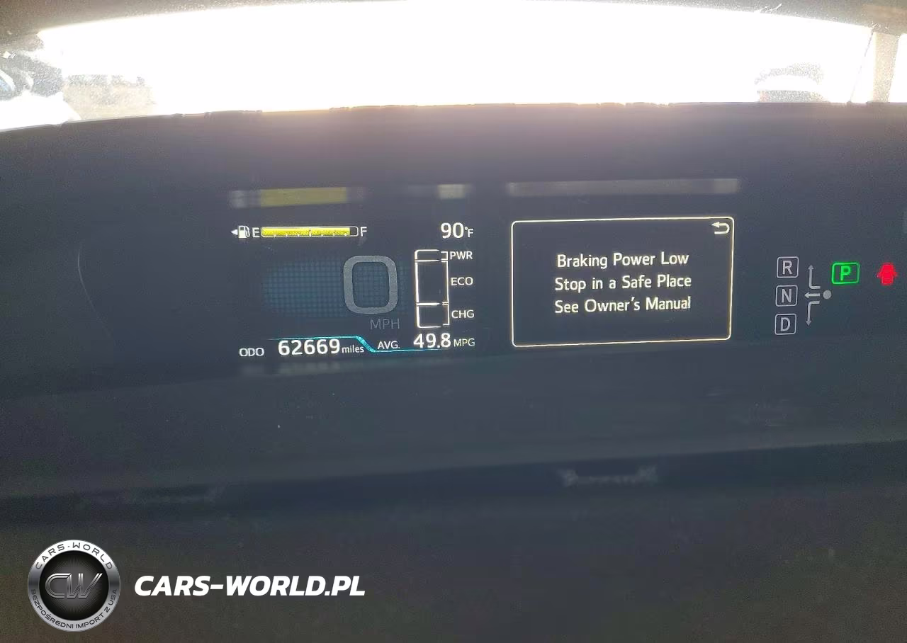 2019 Toyota Prius Le VIN:JTDKARFU8K3087006 - 9
