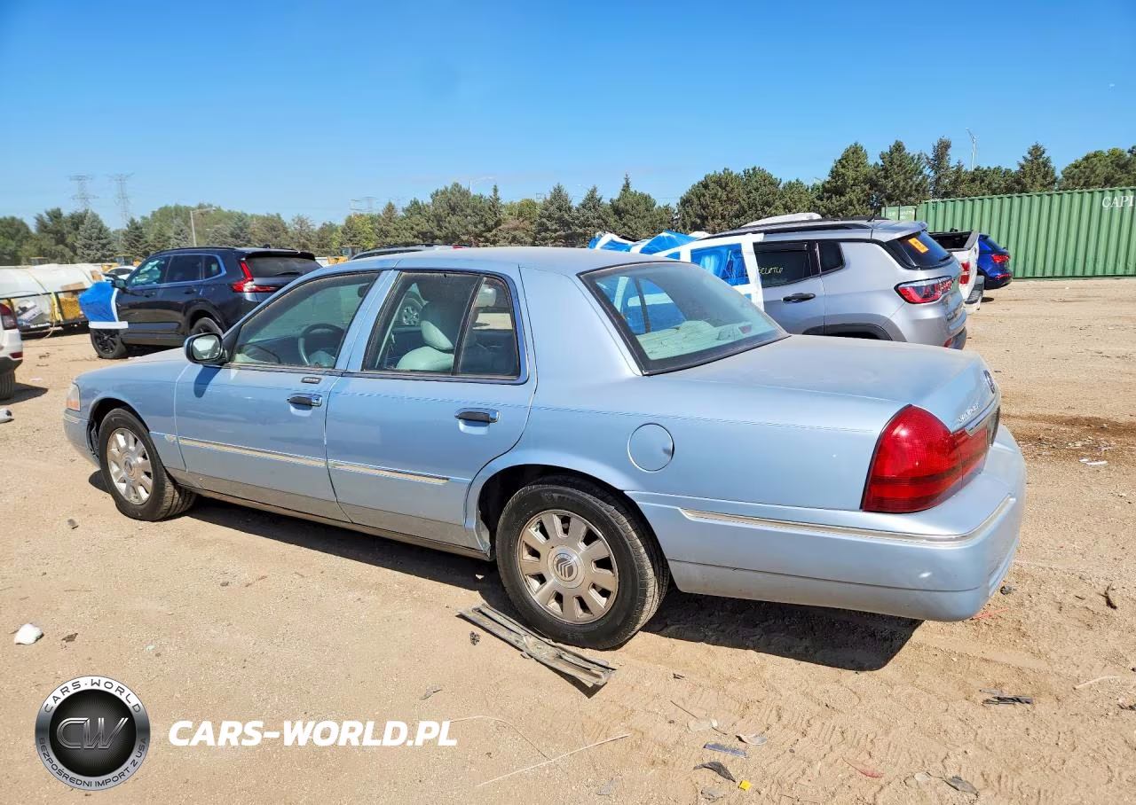 2004 Mercury Grand Marquis Ls VIN:2MEFM75W24X635604 - 2