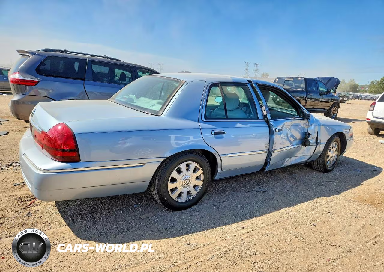 2004 Mercury Grand Marquis Ls VIN:2MEFM75W24X635604 - 3
