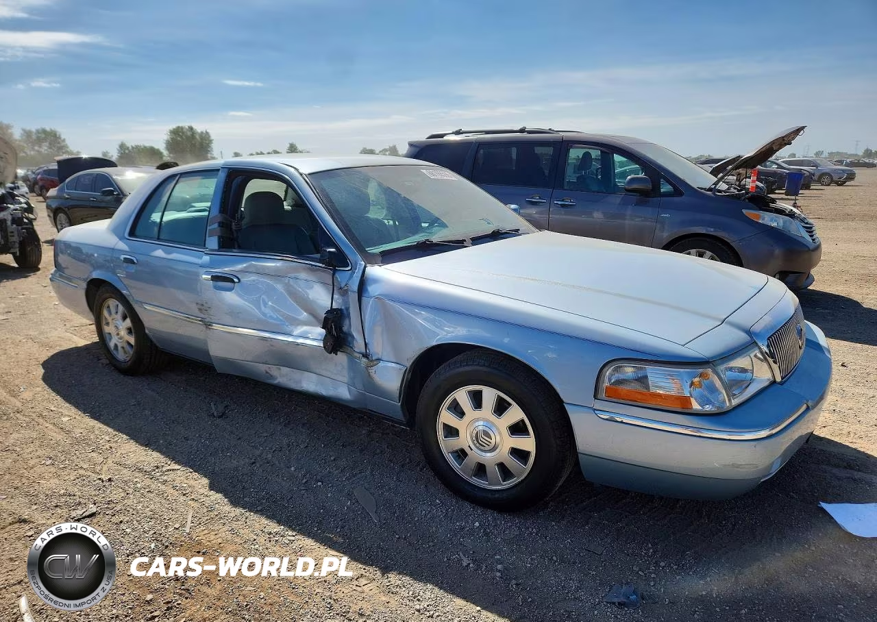 2004 Mercury Grand Marquis Ls VIN:2MEFM75W24X635604 - 4