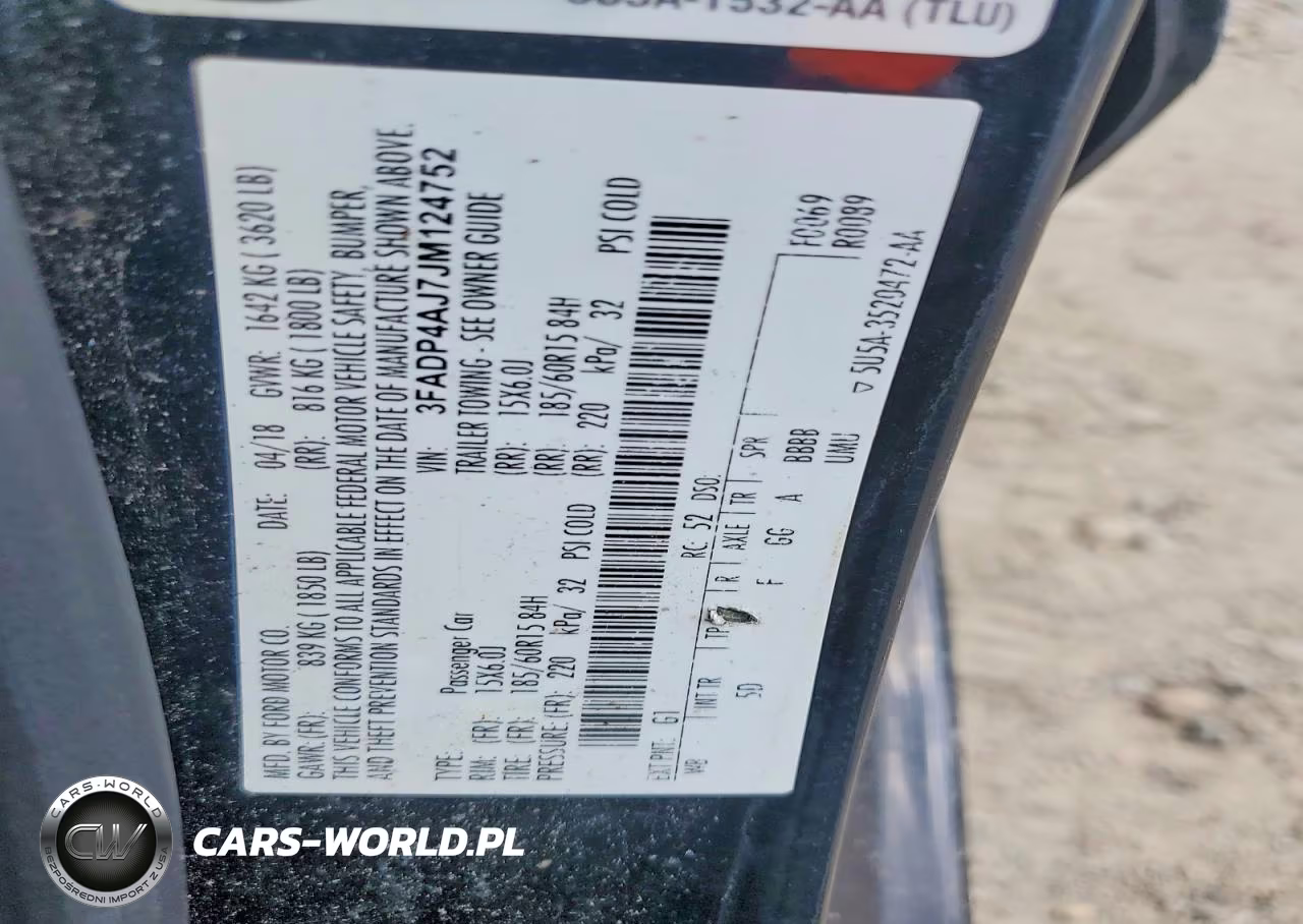 2018 Ford Fiesta S VIN:3FADP4AJ7JM124752 - 12