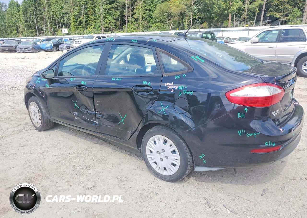 2018 Ford Fiesta S VIN:3FADP4AJ7JM124752 - 2