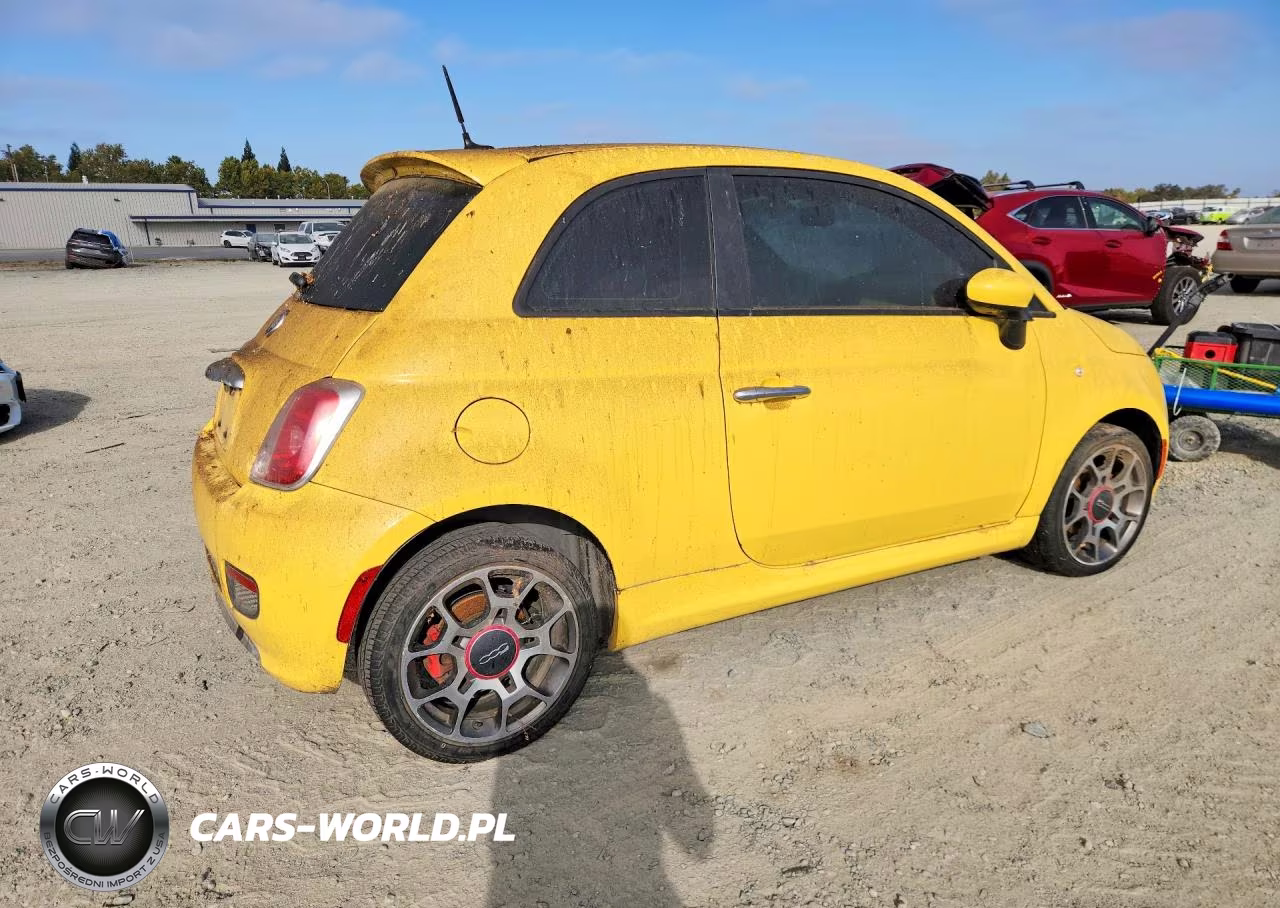 2012 Fiat 500 VIN:3C3CFFBR4CT107607 - 3
