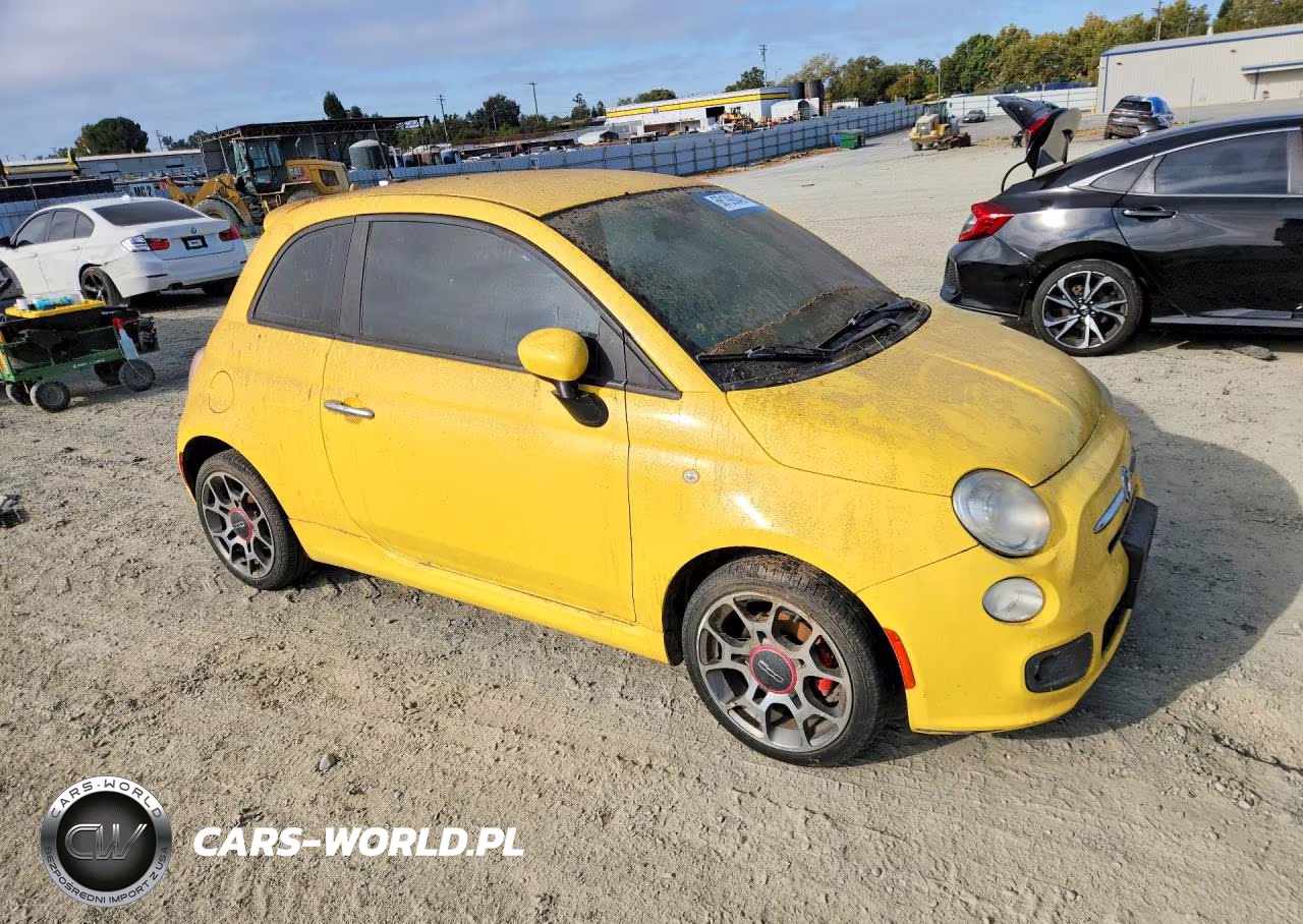 2012 Fiat 500 VIN:3C3CFFBR4CT107607 - 4