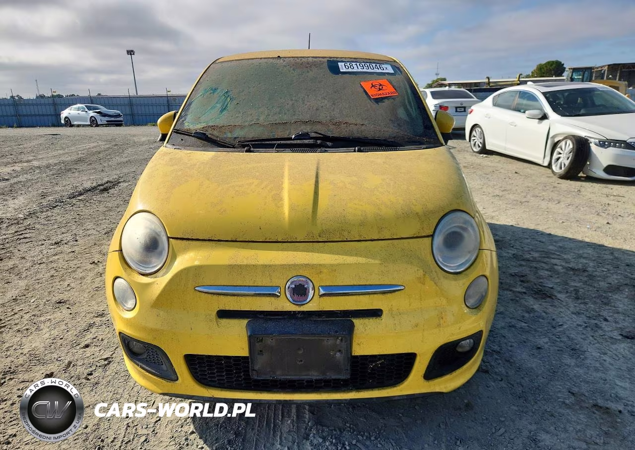 2012 Fiat 500 VIN:3C3CFFBR4CT107607 - 5