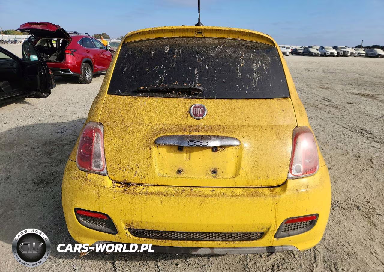 2012 Fiat 500 VIN:3C3CFFBR4CT107607 - 6