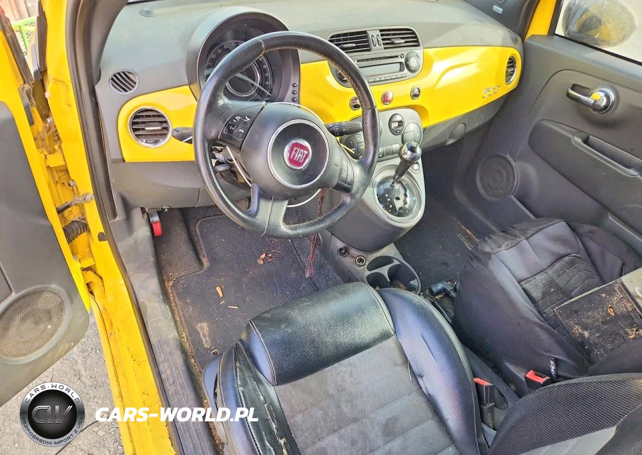2012 Fiat 500 VIN:3C3CFFBR4CT107607 - 8