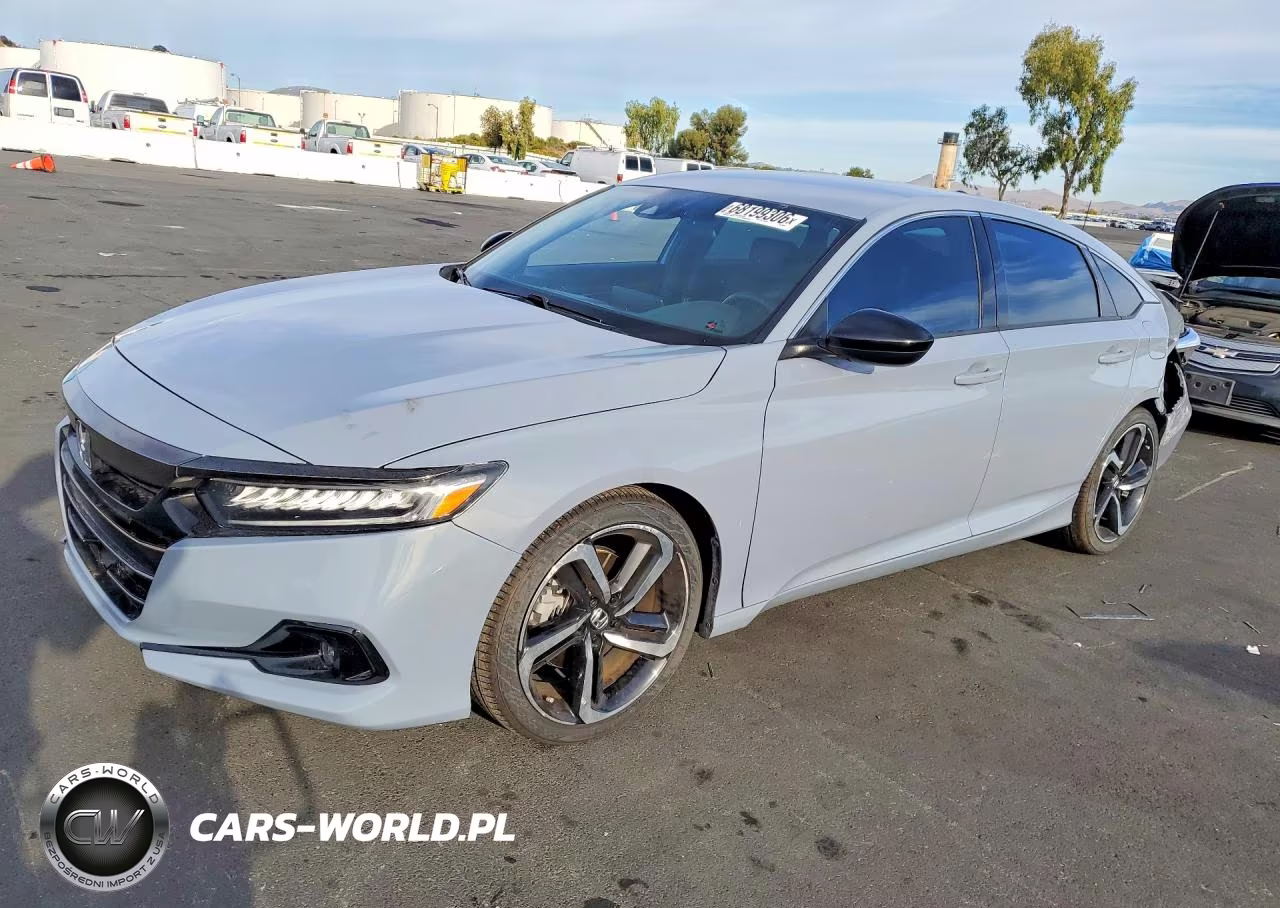 2022 Honda Accord Sport VIN:1HGCV1F39NA083050 - 1