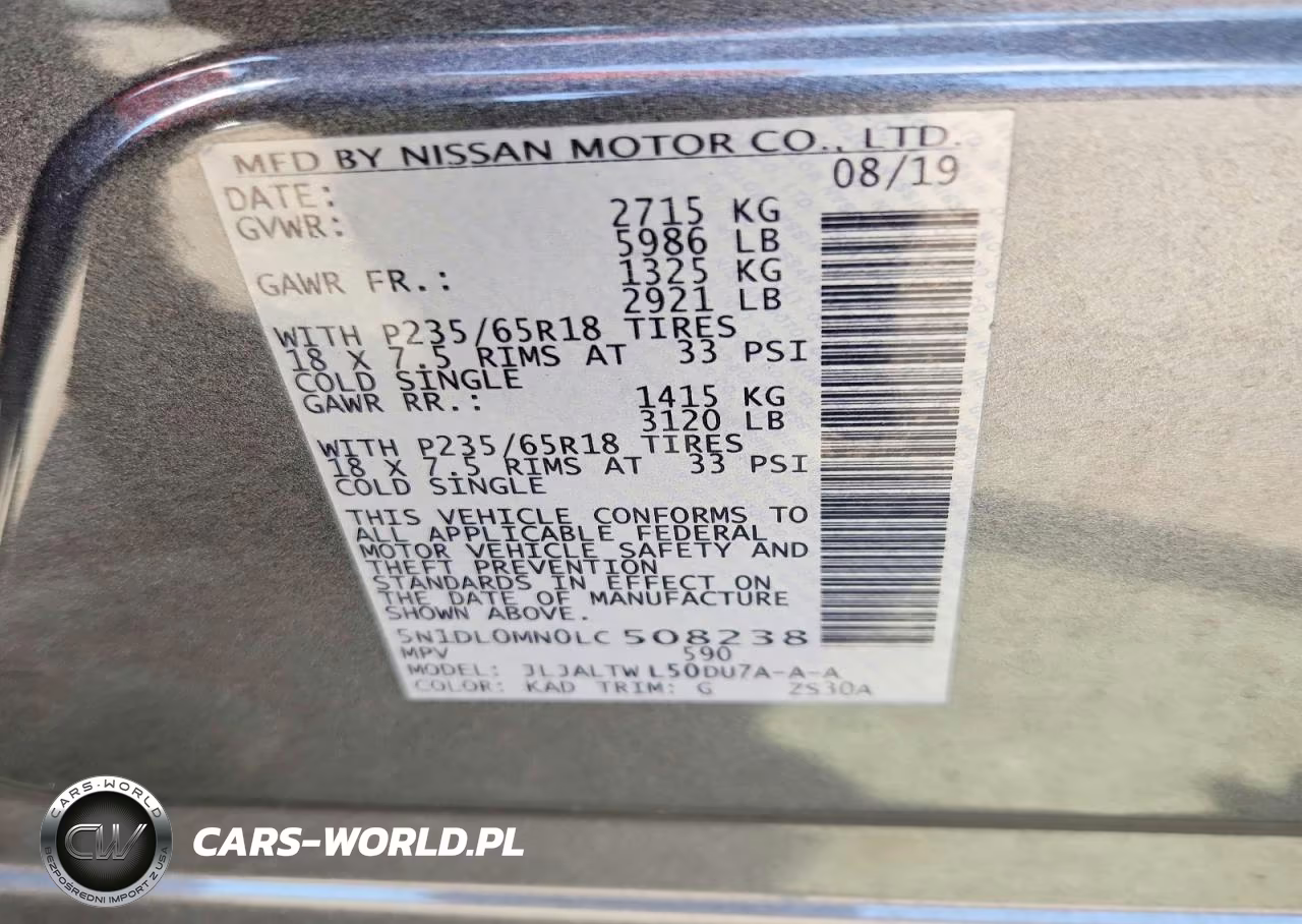 2020 Infiniti Qx60 Luxe VIN:5N1DL0MN0LC508238 - 12
