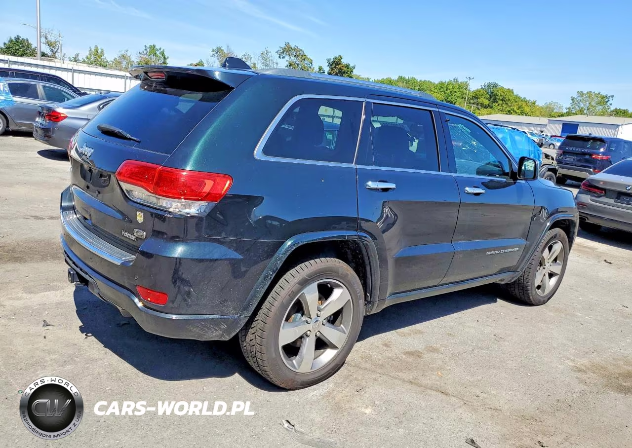2014 Jeep Grand Cherokee Overland VIN:1C4RJFCG9EC587370 - 3