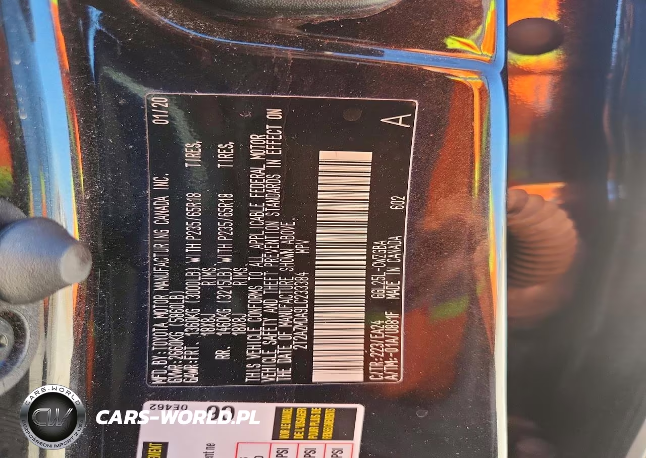 2020 Lexus Rx 350 Base VIN:2T2AZMDA9LC233384 - 12