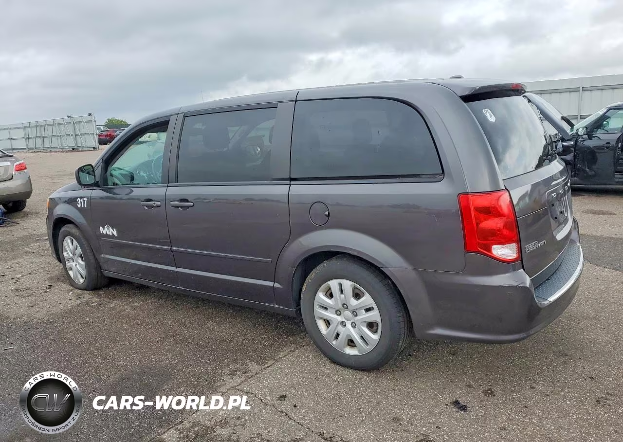 2016 Dodge Grand Caravan Se VIN:2C4RDGBG1GR194763 - 2