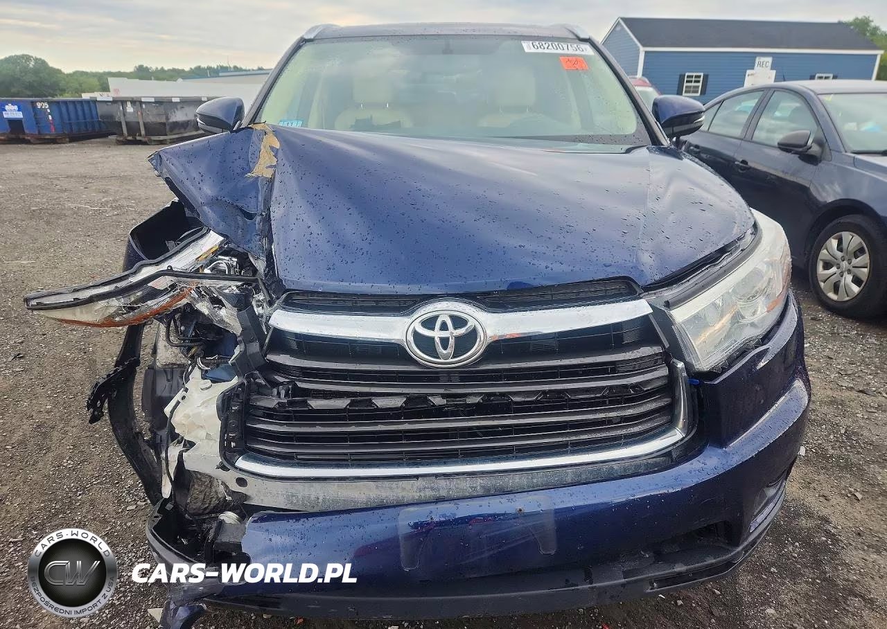 2016 Toyota Highlander Xle VIN:5TDJKRFH9GS242695 - 5