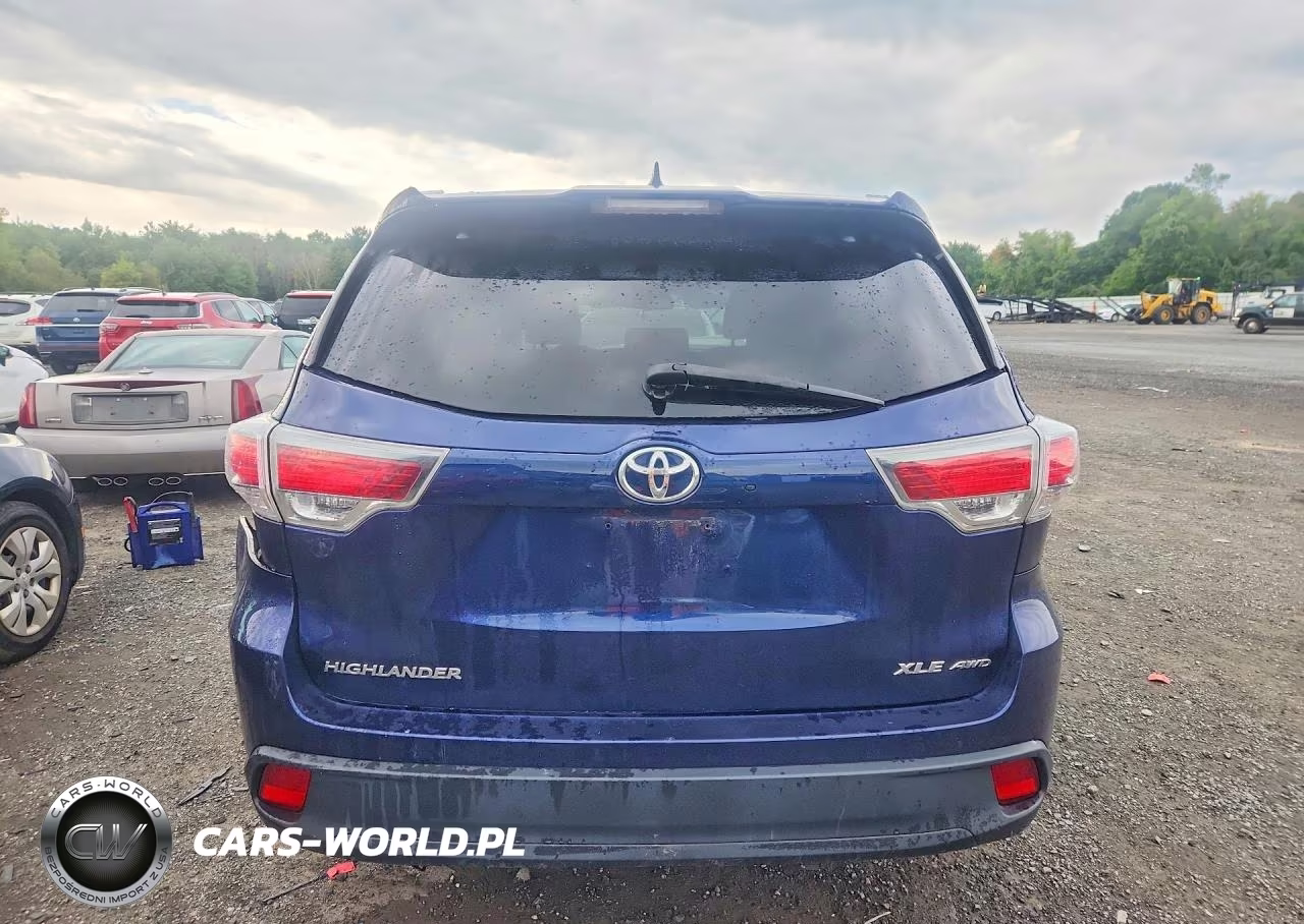 2016 Toyota Highlander Xle VIN:5TDJKRFH9GS242695 - 6